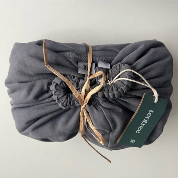 TenTree - Women's French Terry Hoodie Dress - Periscope Grey. Size: XS. NWT - Picture 7 of 13